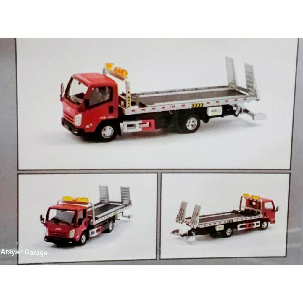 Diecast Xcartoys JMC Kairui Wrevker Truck Red Segel