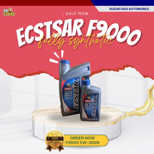 Ecstar SGO 5W 30 Full Synthetic Suzuki 1L || Ecstar SGO 5W 30SN Suzuki  Original