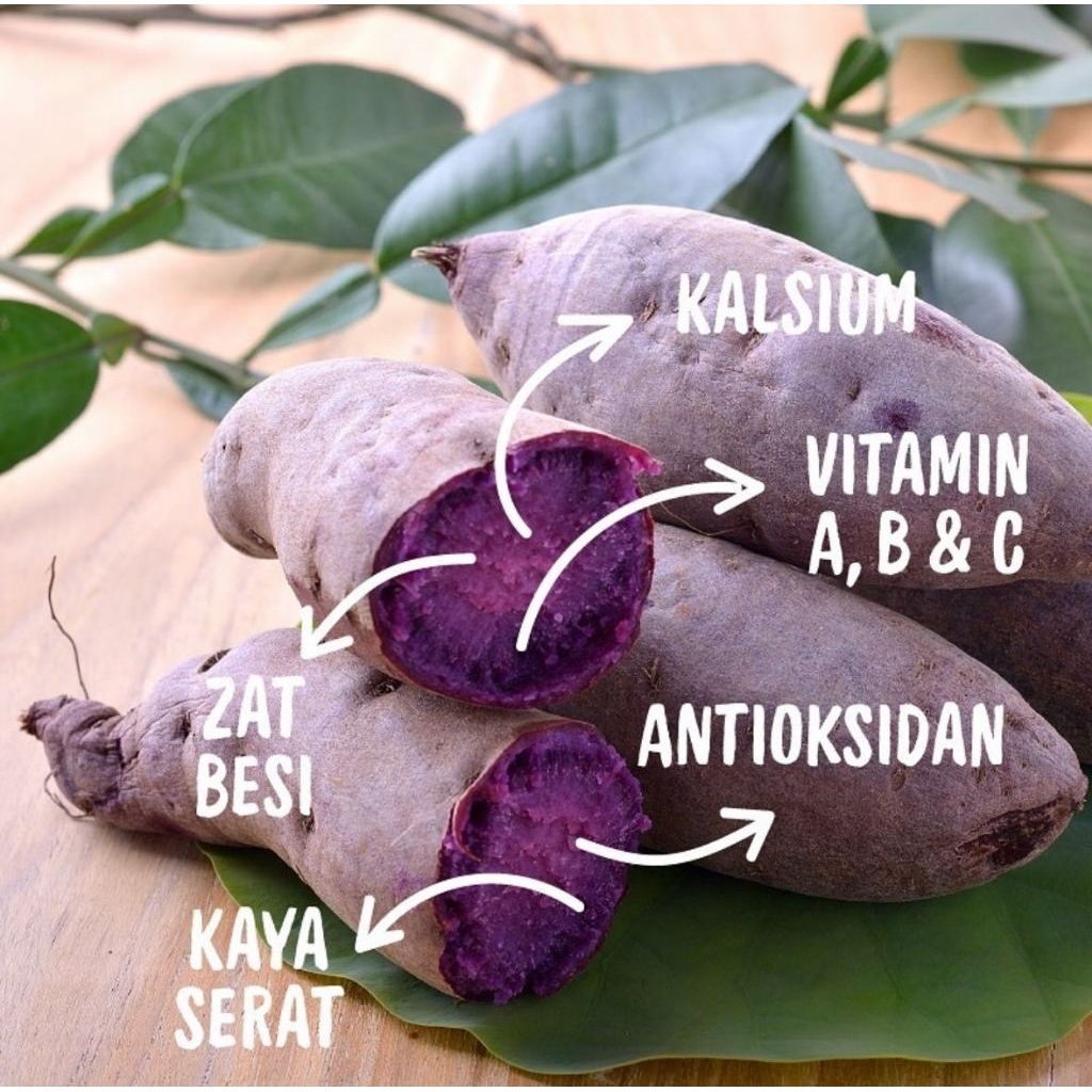 Ubi jepang murasaki(-+kg)