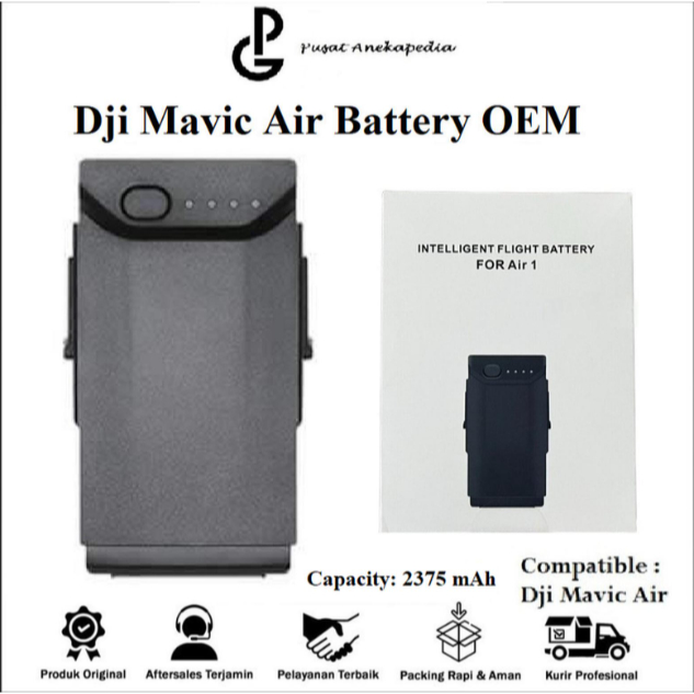 [Expret] Dji Mavic Air Battery - DJI Mavic Air Baterai - Batre Original