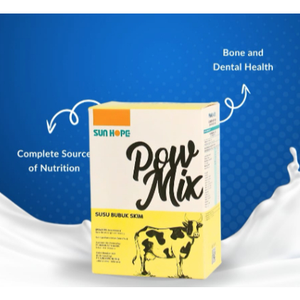 SunHope POW MIX Susu Kolostrum Daya Tahan Tubuh Vitalitas Keluarga