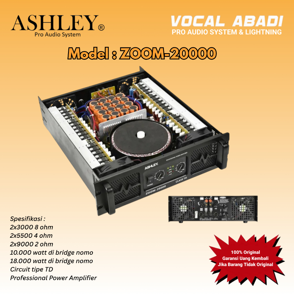 POWER ASHLEY ZOOM-20000 CLASS TD