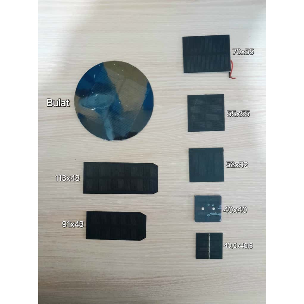 Modul Mini Solar Panel Surya Solar