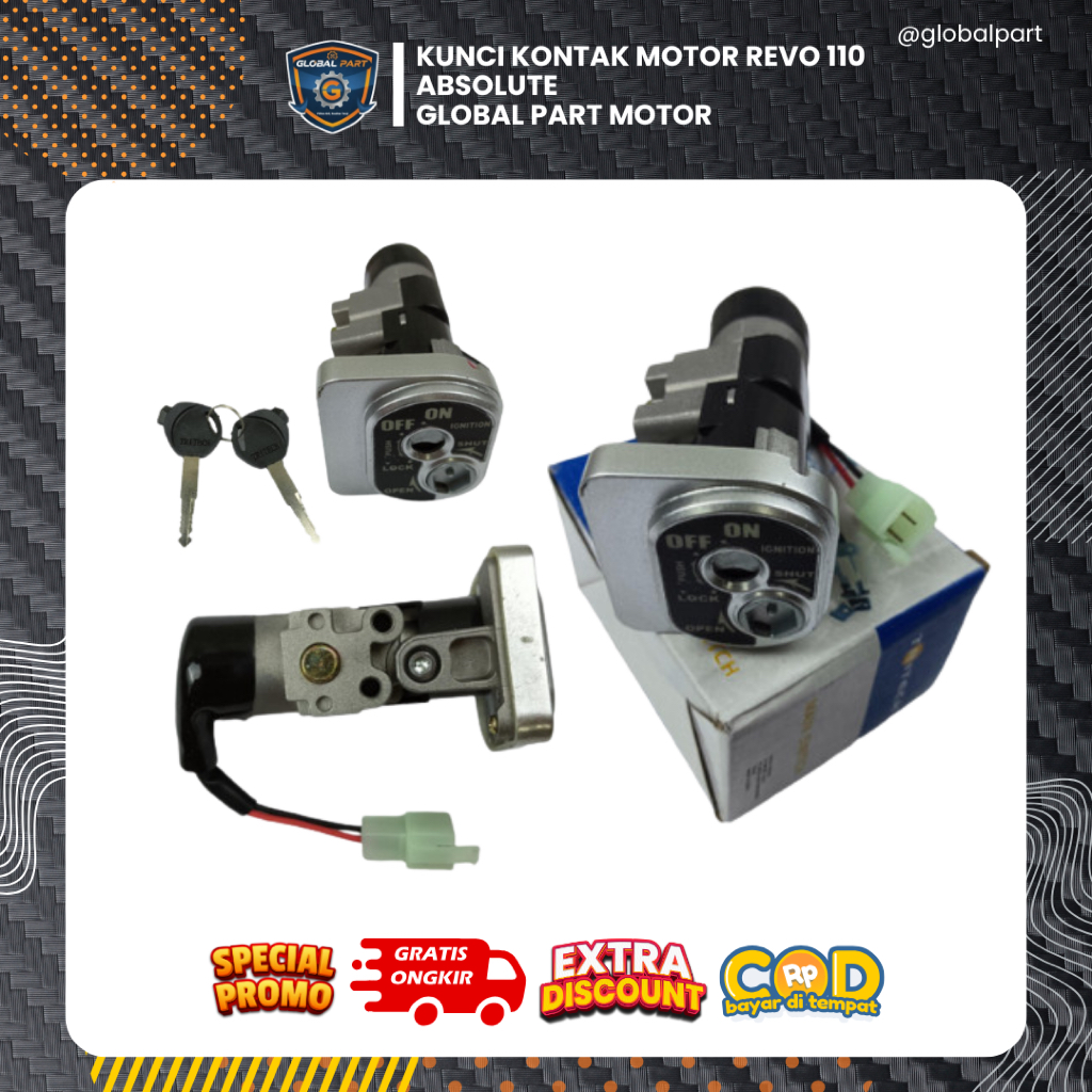 Kunci Kontak Motor Revo 110 Absolute global part motor