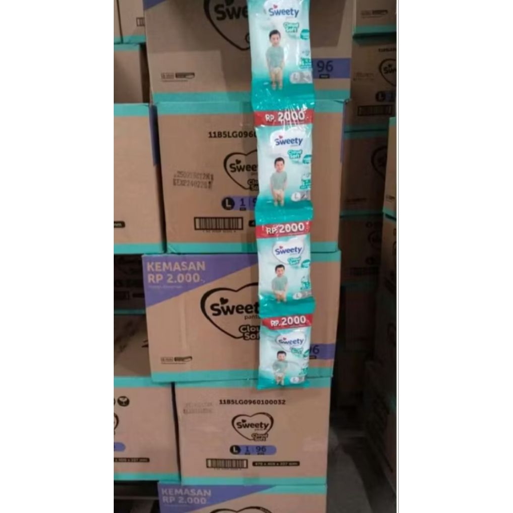 SWEETY SILVER RENTENG 1KARTON