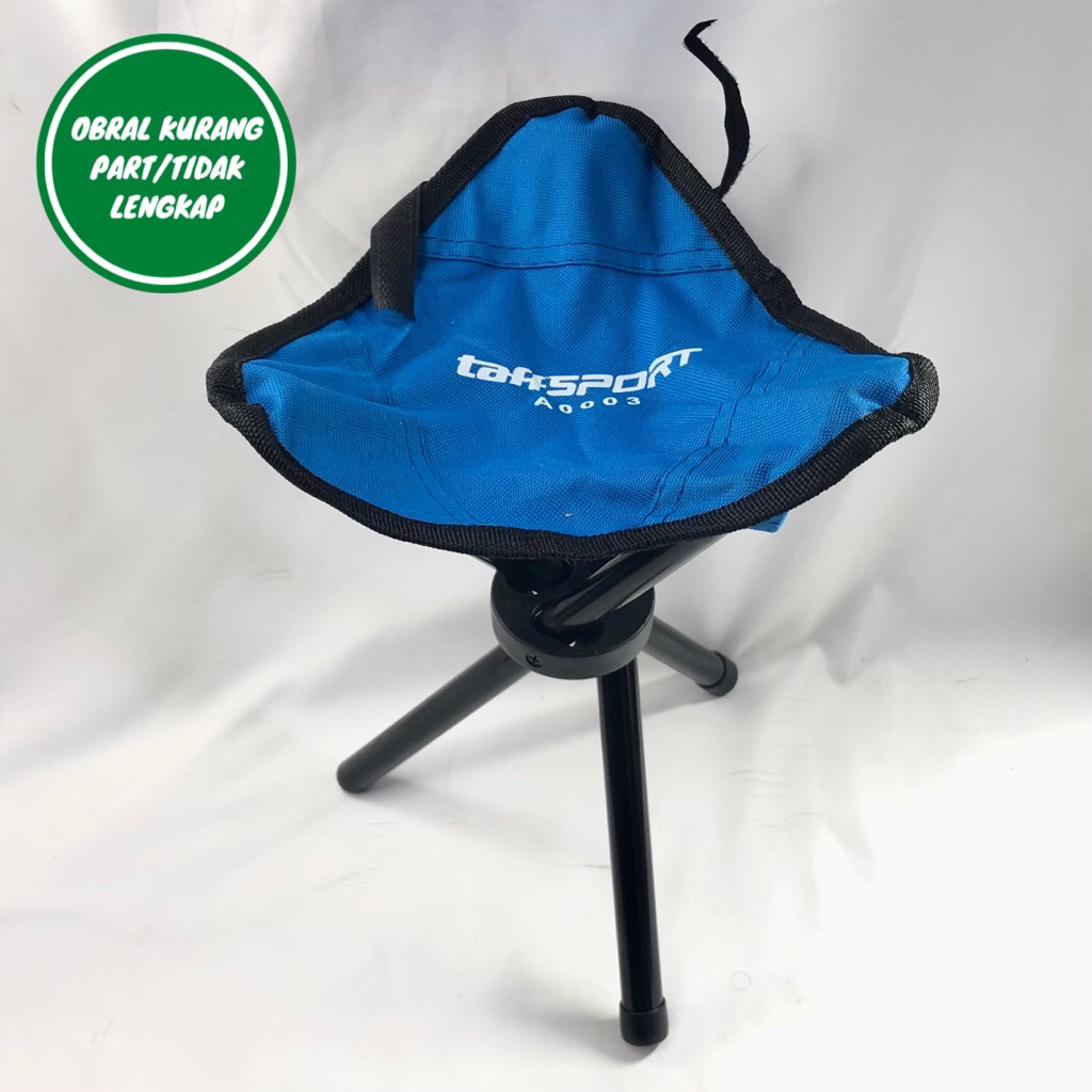 [OBRAL KURANG PART] Kursi Lipat Outdoor Mancing Portable Oxford Folding Chair - A0003