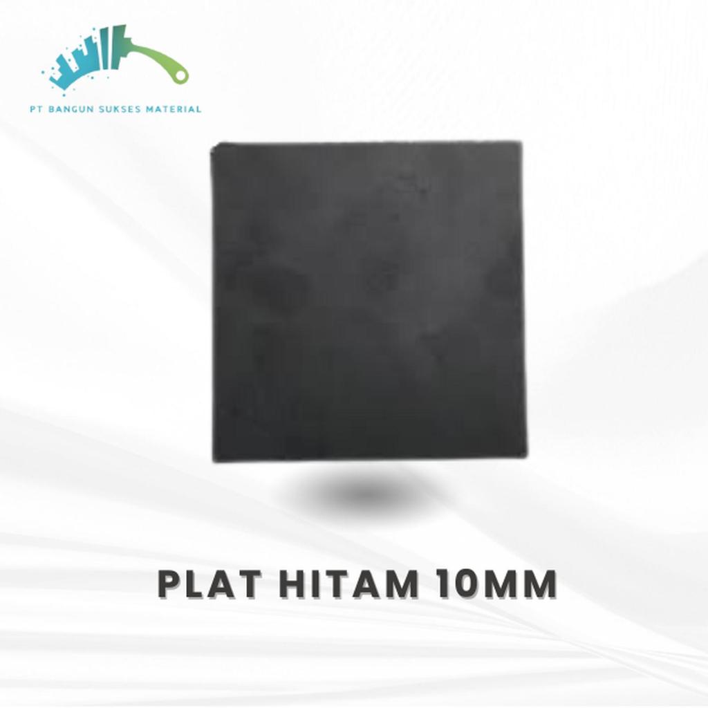 Besi Plat Hitam 10mm Eser Base Plate - Lembaran Baja Konstruksi Karoseri Fabrikasi Alat Berat 4x8 5x