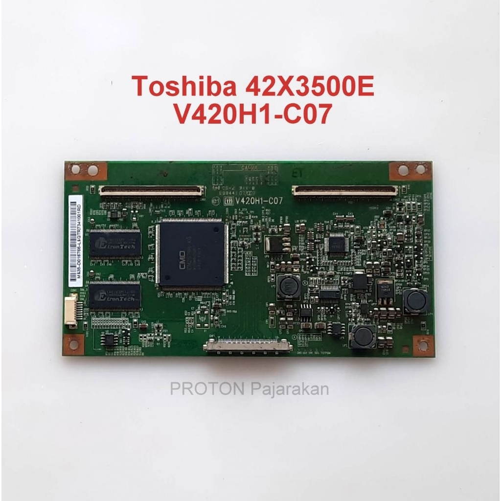 Tikon layar TV V420H1-C07 LCD panel Timing Control Board Toshiba 42X3500 42X3500E Tcon Hitachi L42VP