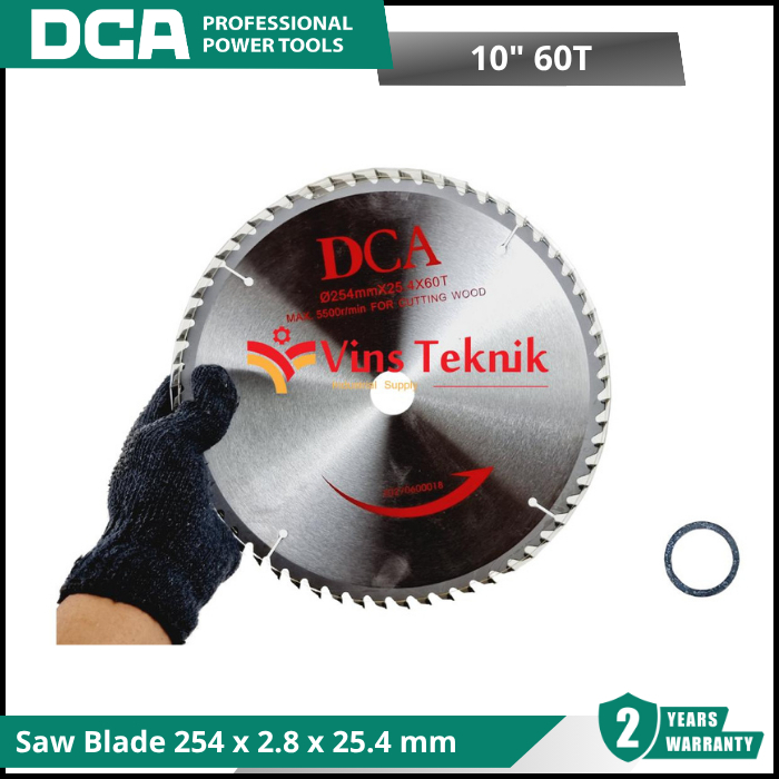 saw blade mata gergaji kayu circular saw DCA 10inch 60T