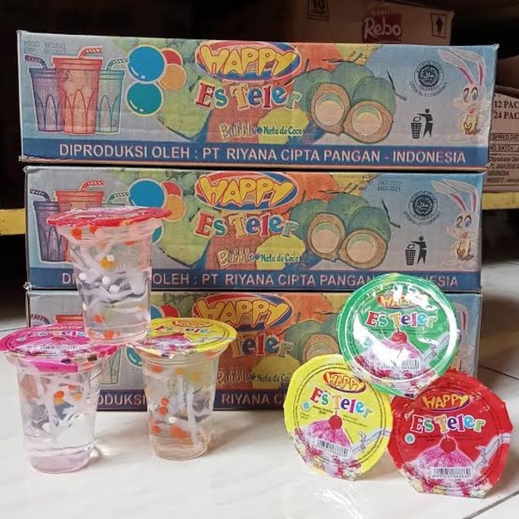 Happy Es Teler 170ML Kemasan Cup