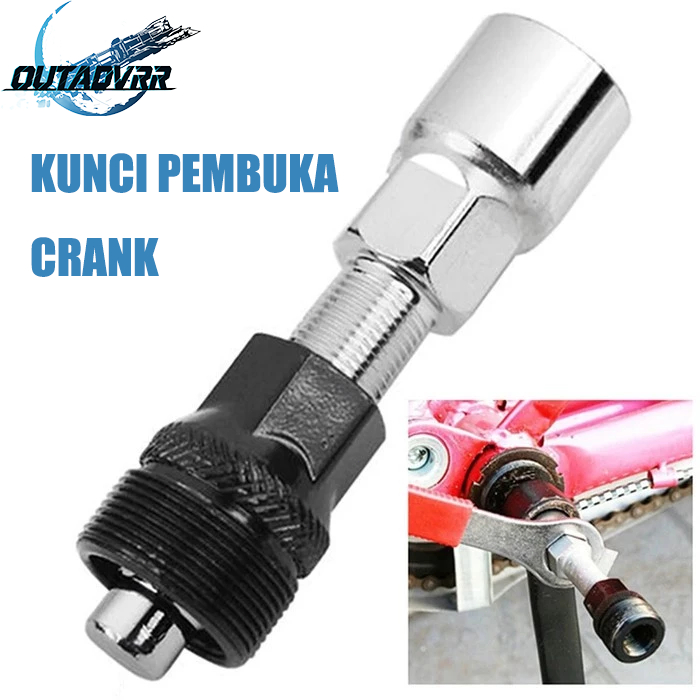 Kunci Alat Pembuka Crank Sepeda Treker Tracker Puller as BB Kotak Tool Extractor Bicycle Fixie Jadul