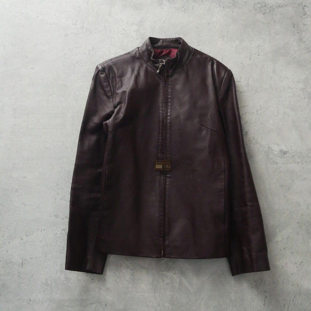 Leather Jacket Ecrase Italy Fur & Leather Collection