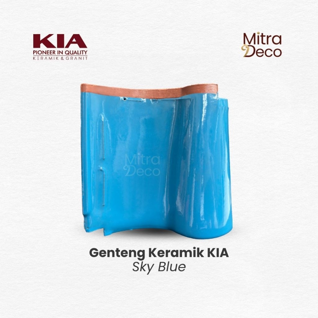 KIA Genteng Keramik SKY BLUE KW1