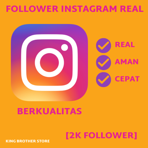 JASA TAMBAH FOLLOWERS INSTAGRAM REAL,ORGANIK AMAN BERKUALITAS
