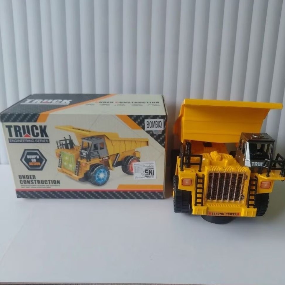 diecast mobil dump truk tambang - diecast mobil dump truck