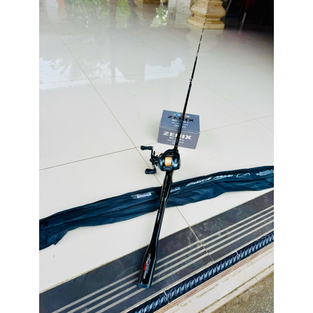 JORAN BULLZEN BLACK HOLE BC & Reel kenzi zenix 150L satu set