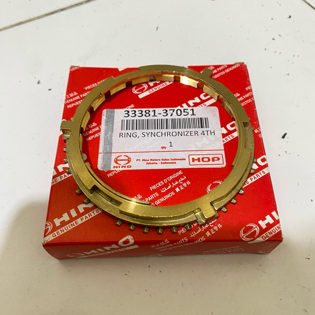 RING SYNCHRONIS KUNINGAN GIGI 4 TOYOTA DYNA DUTRO 130HT 33381-37051