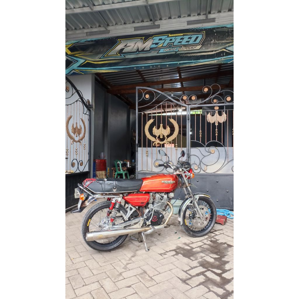 Knalpot GL100 Standar Racing PREMIUM by LS x SHINOBI