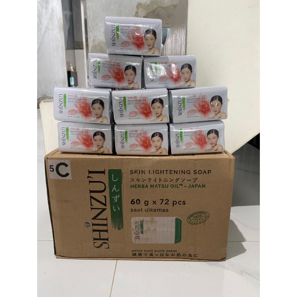 1Dus Sabun Shinzui batang 72pcs murah