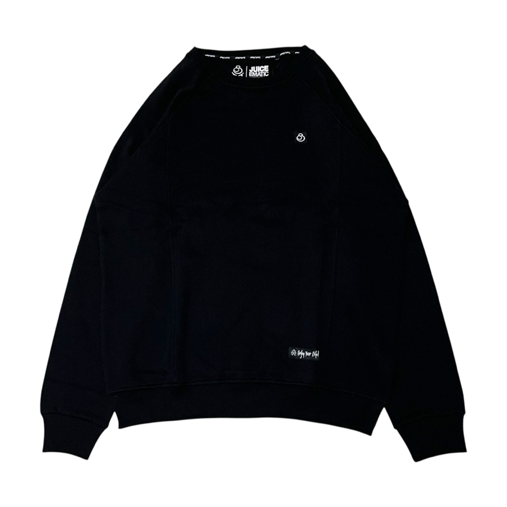 Sweater Juice Ematic Original Pria Klo Basic Black
