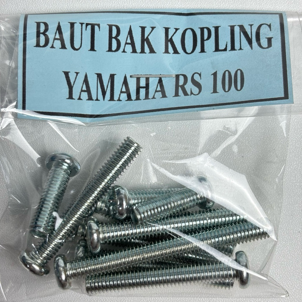 baut bak kopling Yamaha RS100 RS125 RS 100 125
