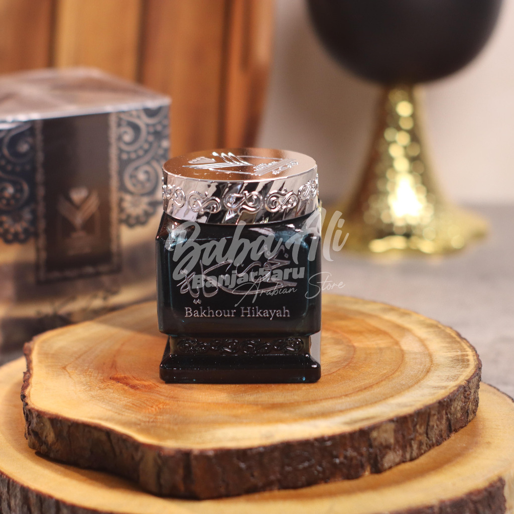 DUPA BAKHOUR HIKAYAH BY ALMAS | Bakhoor Arab Asli Import Premium Madinah Haramain Kayu Gaharu Wangi 