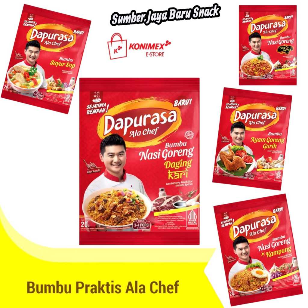 Dapurasa Bumbu Ala Chef Arnold | Isi 1 Bungkus