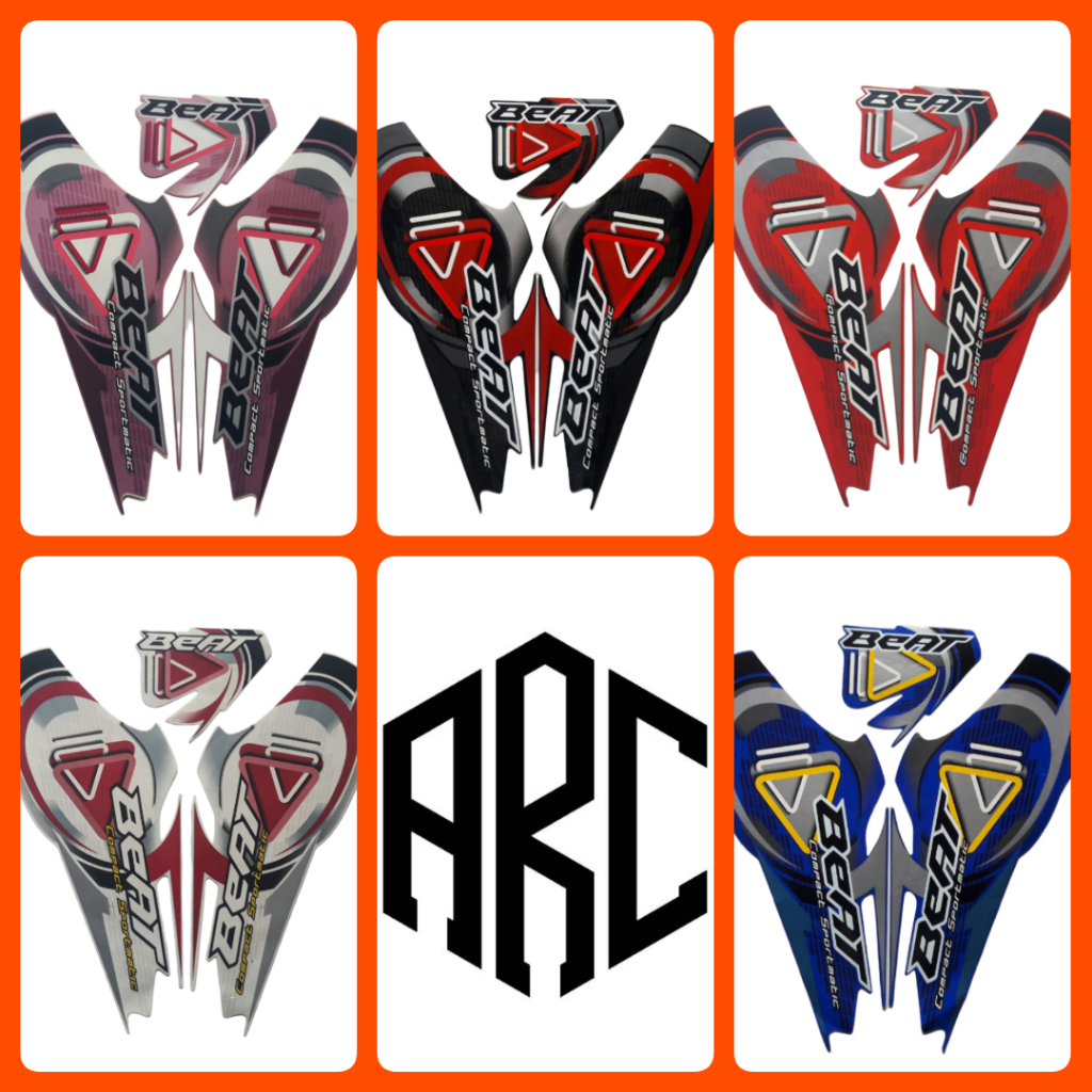 Stiker Striping Beat Karbu 2009