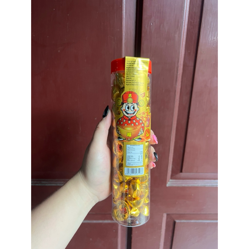 COKLAT YENBAO TOPLES TINGGI 300 GRAM COKLAT EMAS COKLAT IMLEK