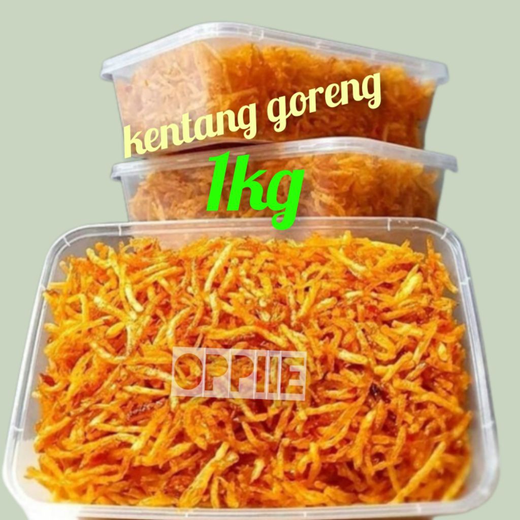 kentang goreng Mustofa 1kg kentang balado kentang mustofa pedas manis