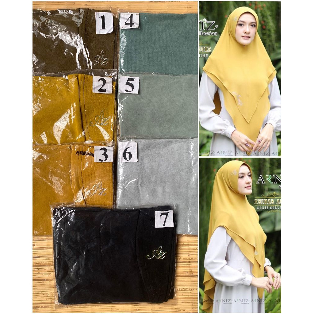 DMC | ANEUKE Khimar ori Arniz Collection