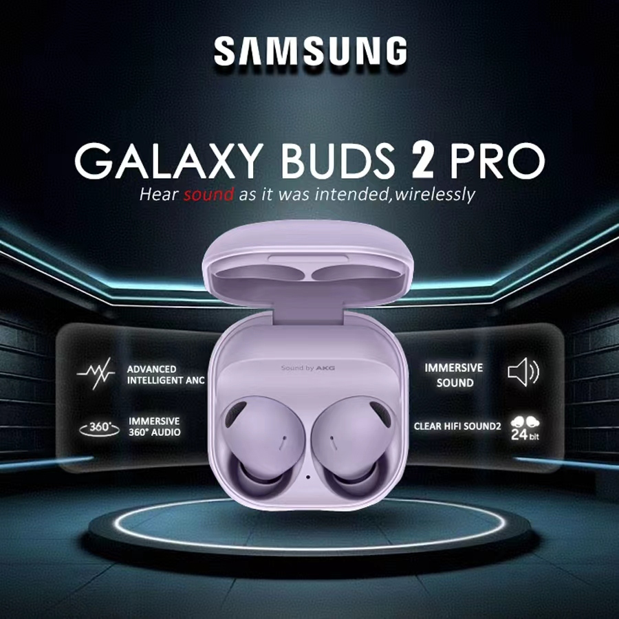 Flash Sale 1:1 Super Copy Samsung Galaxy Buds 2 Pro Sports Bluetooth Headset Baterai 36 Jam  360 Aud
