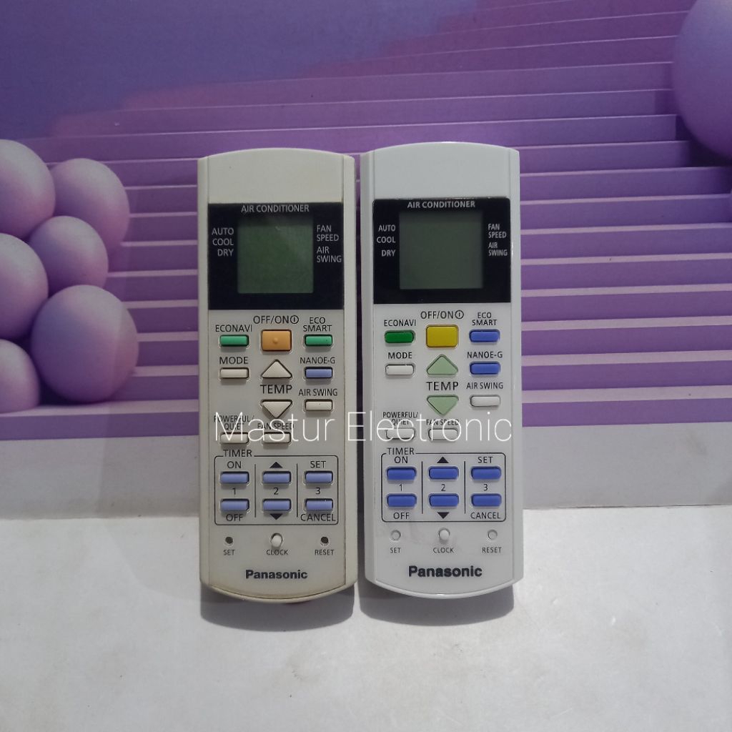 REMOTE REMOT AC PANASONIK ECONAVI ECO SMART 4161 ORIGINAL
