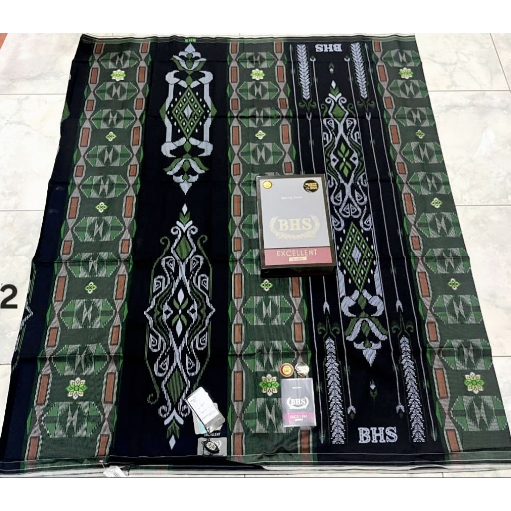 SARUNG BHS EXCELLENT SONGKET SKA,SKB,SKC TYPE SILVER MOTIFBARU