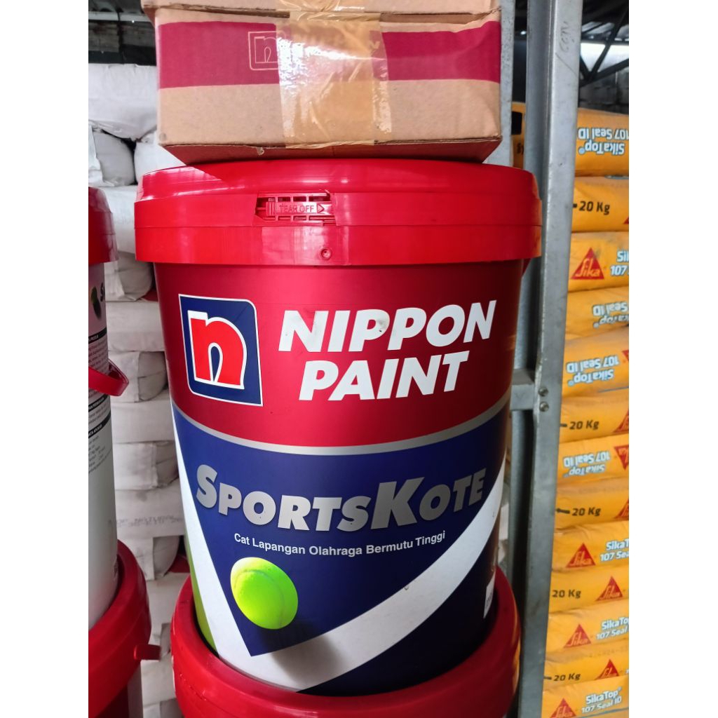 NIPPON PAINT CAT LAPANGAN 004 RED/MERAH