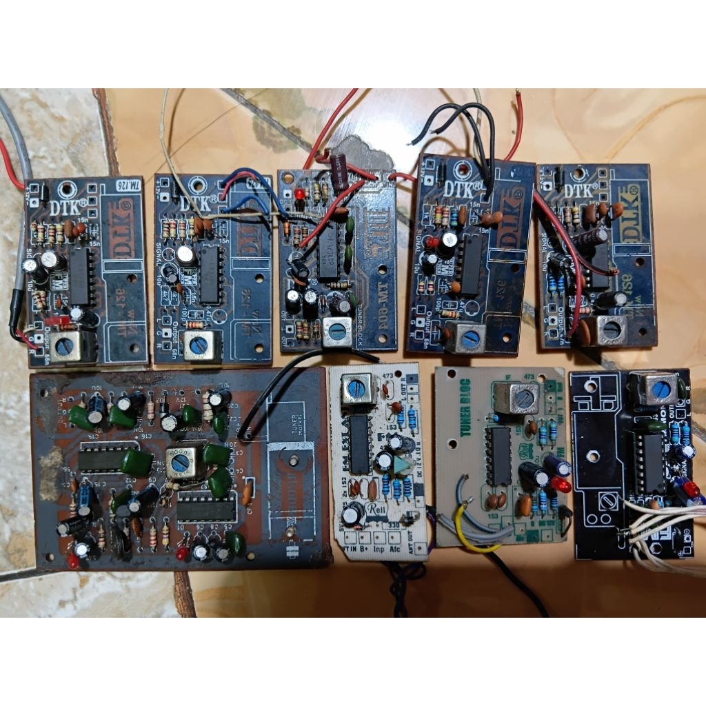 modul fm tuner cabutan,kondisi td cek...