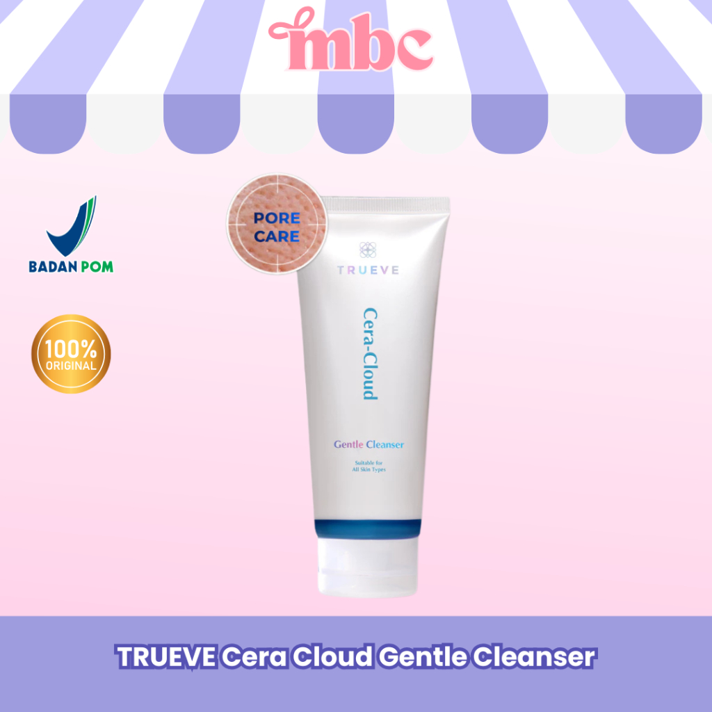 MBC Official - TRUEVE Cera Cloud Facial Cleanser - Foam Sabun Pembersih Wajah