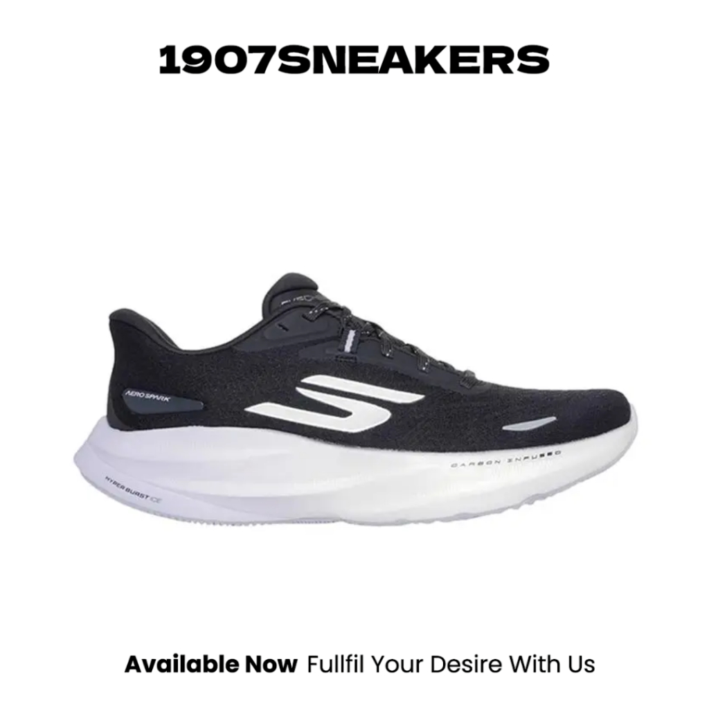 Sepatu Lari Wanita Skechers Skx Aero Spark - Black SKE172200BKP