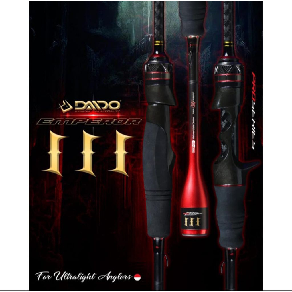Joran Daido Emperor Pro III 662 702 UL Rod Pancing pro series 3 ultralight