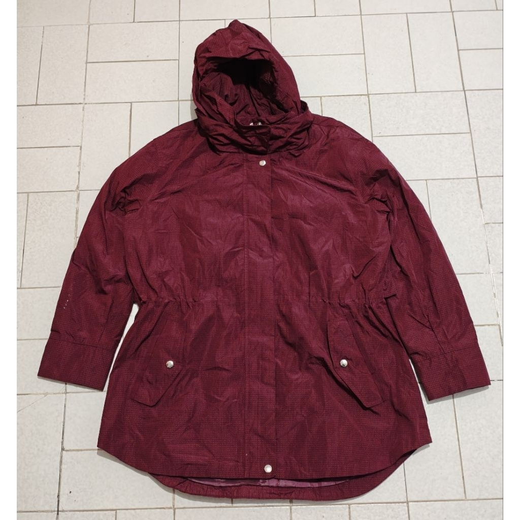 Jaket Casual Parka Arnold Palmer Maroon Like New