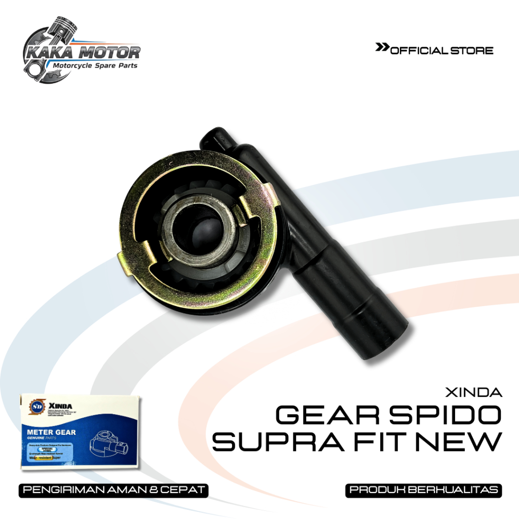 GEAR SPIDO SUPRA FIT NEW XINDA - Gear Box / Gigi Kilometer / Gear Speedometer Supra Fit New
