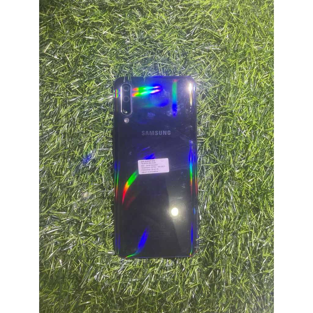 BACKDOOR SAMSUNG A50 (SM-A505F) BIRU TUA ORIGINAL COPOTAN