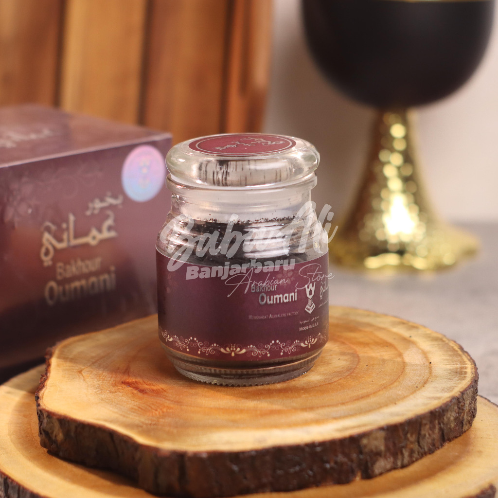 DUPA BAKHOUR OUMANI BY KHALEEJ | Bakhoor Arab Asli Import Premium Madinah Haramain Kayu Gaharu Wangi