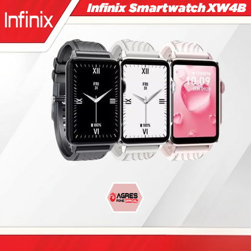Infinix Smartwatch XW4B 1.57 Inch Full Touch HD ,Battery 230 mAh ,IP68 Garansi Resmi