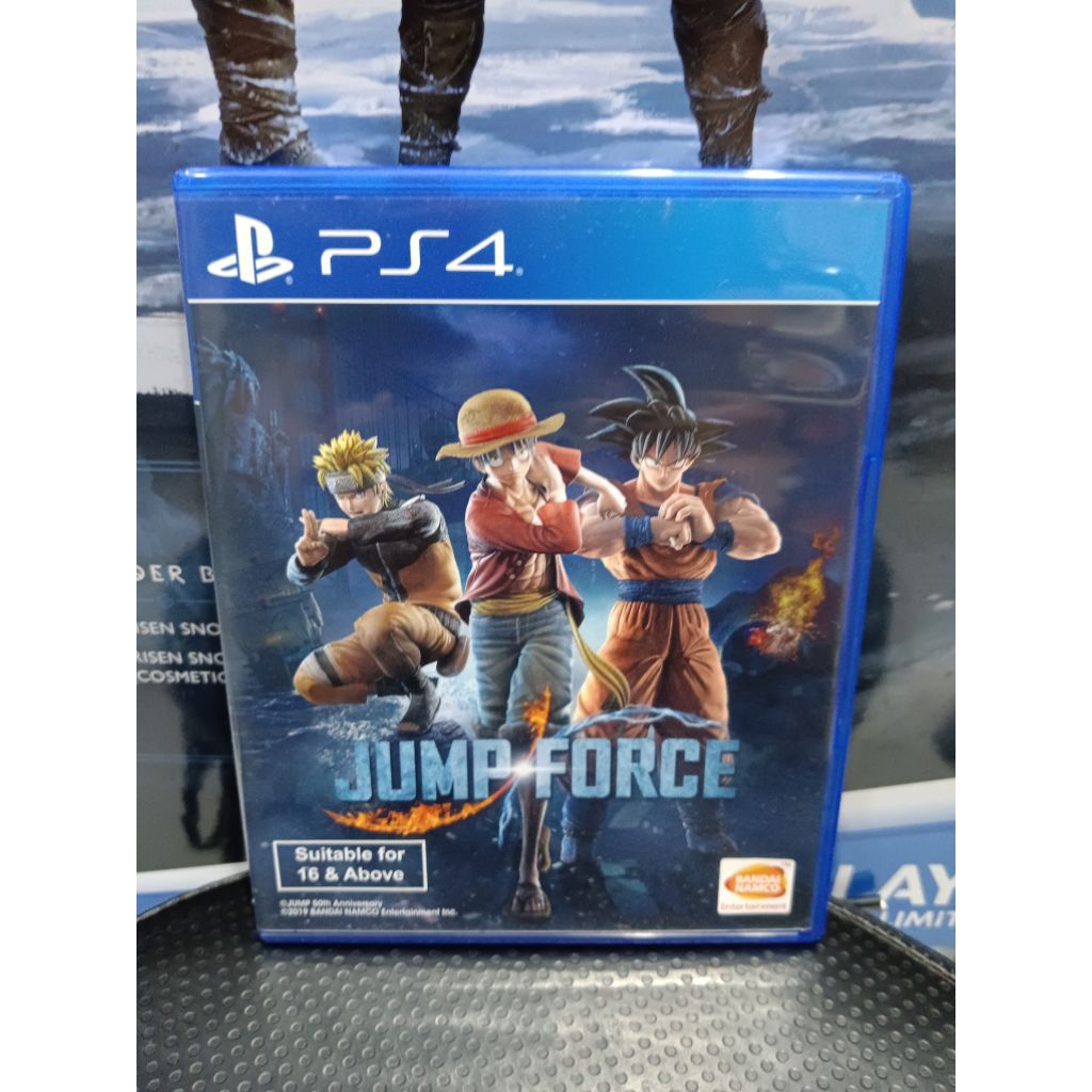 Bd Kaset Jump Force Ps4 Second bekas