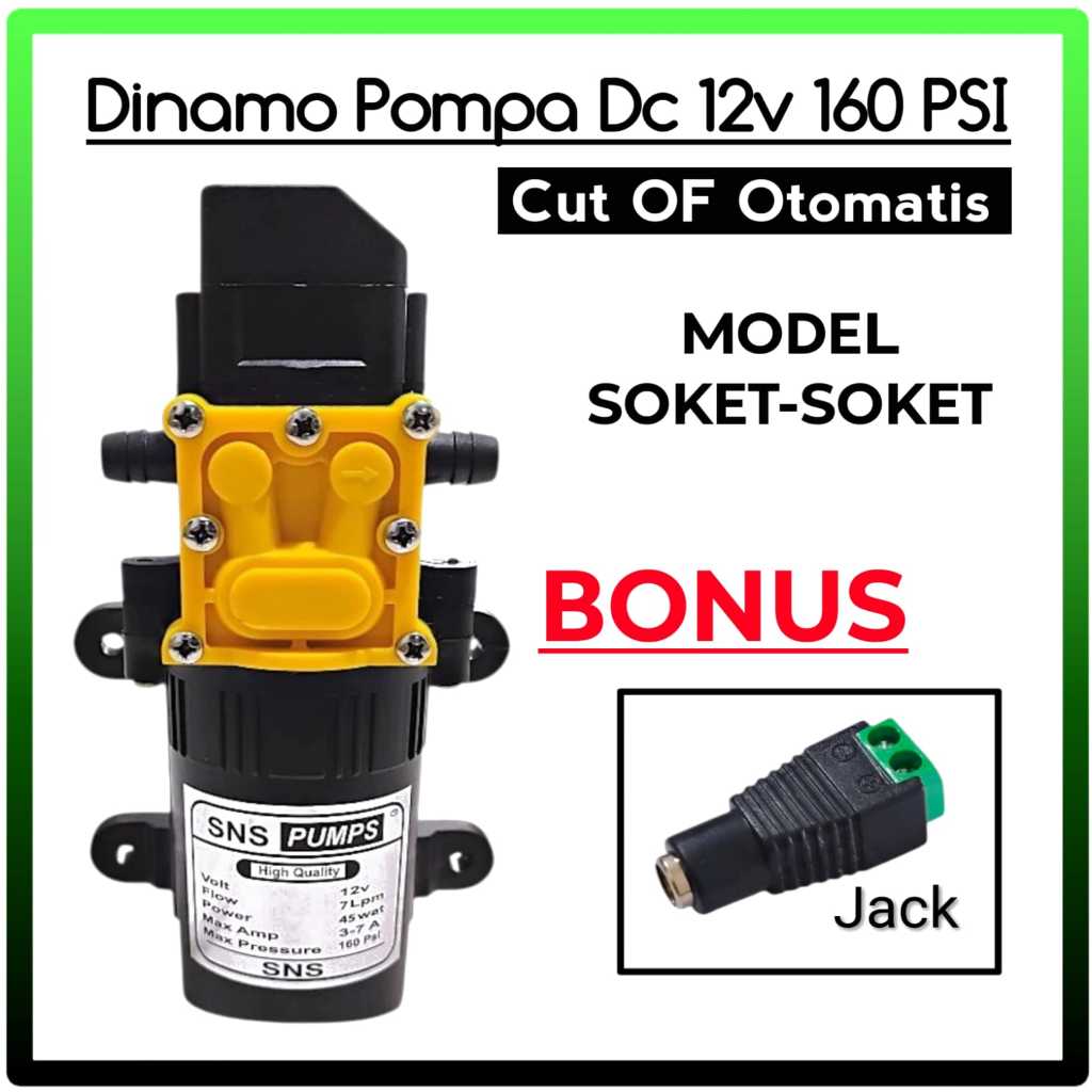 160psi Dinamo Pompa steam / dinamo pompa sprayer DC12V