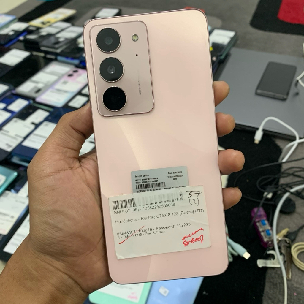 REALME C75X 8/128 NORMAL ORIGINAL | HP SECOND MURAH BERGARANSI