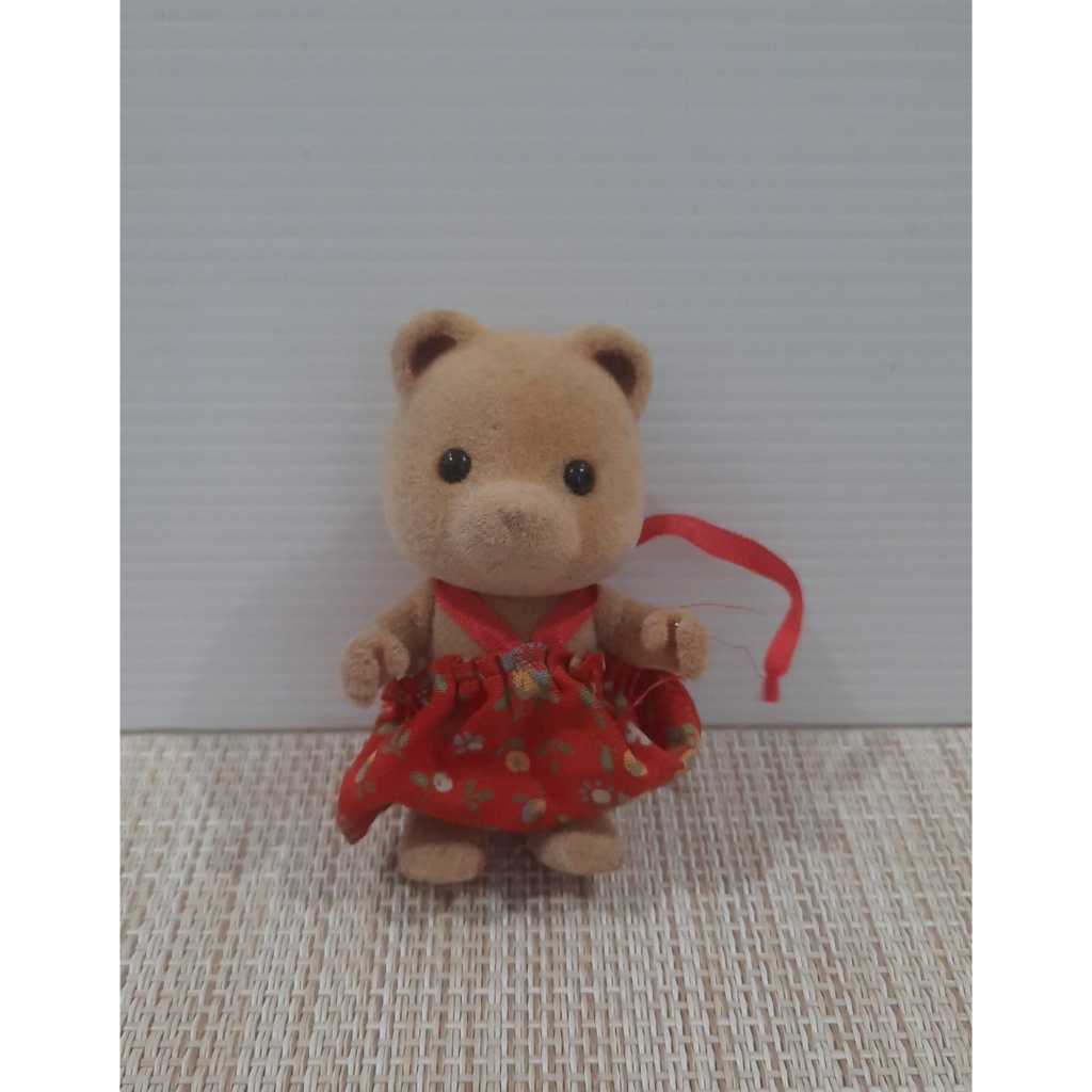 Sylvanian Marmalade Bear Sister Vintage