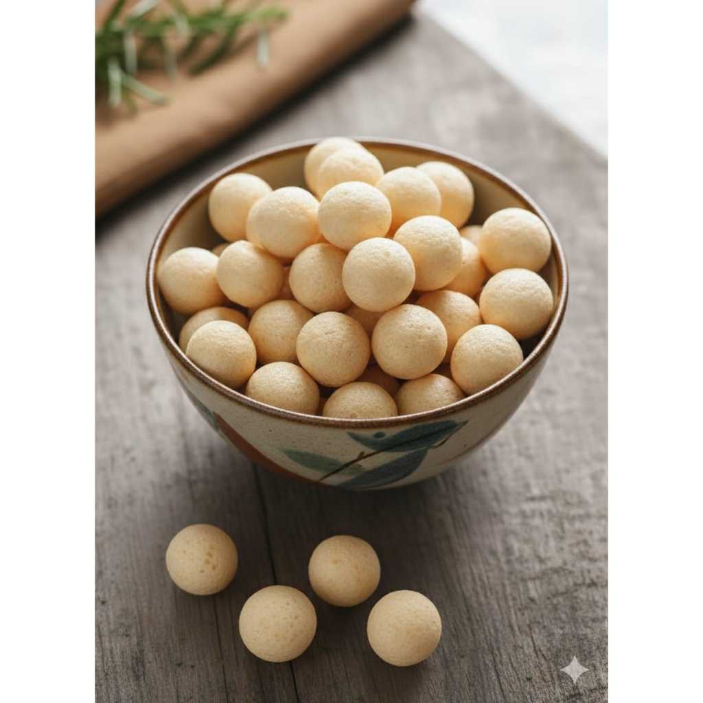 Tahu Bulat Mini Kering 1kg 500gr 250gr / Oleh Oleh Bandung / Cemilan Bandung