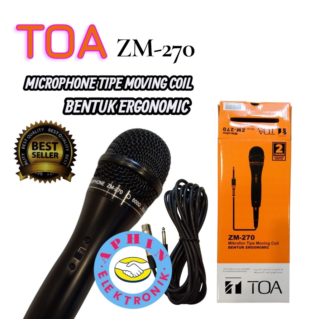 Mic kabel TOA zm-270 ORIGINAL Mic kabel ORIGINAL
